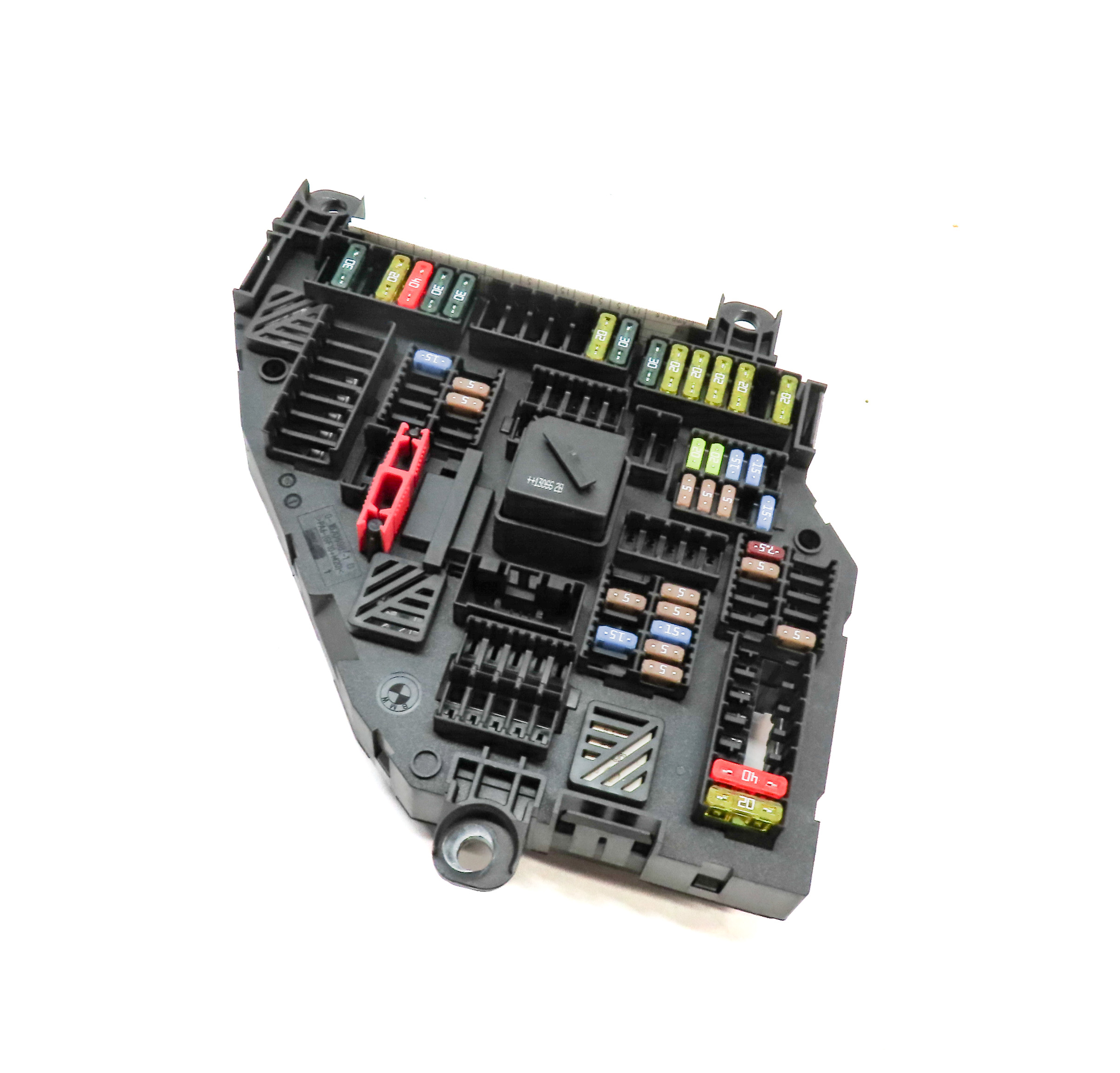 2013-2014 BMW X3 (F25) REAR TRUNK FUSE BOX POWER JUNCTION RELAY BOX — exact item pictured